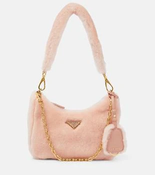 Prada | Re-Edition 2005 shearling shoulder bag