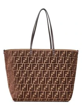 Fendi | FENDI | Brown Roll Large reversible shopper bag | Women | PZ