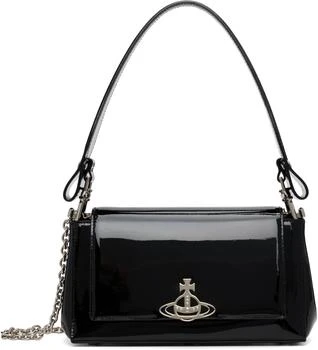 Black Hazel Medium Handbag