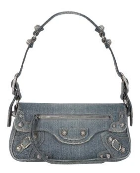 Balenciaga | Small Le Cagole Sling Shoulder Bag In Denim