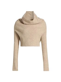 Rick Owens | Alpaca-Wool Cowlneck Sweater