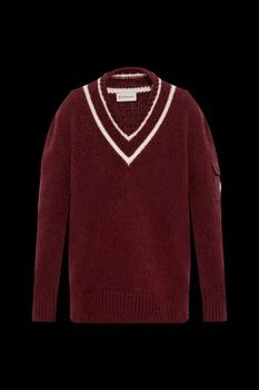 Moncler | Moncler V-Neck Knitted Jumper