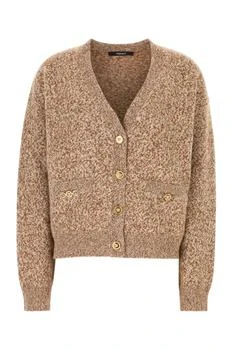 Versace | Versace Two-Toned V-Neck Cardigan