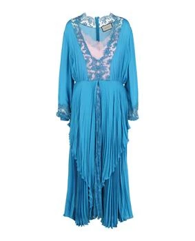 Gucci | Long-Sleeve Pleated Dress