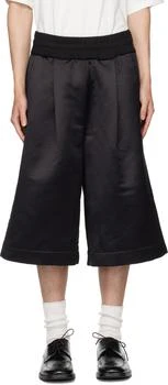 Dries Van Noten | Black Paneled Shorts