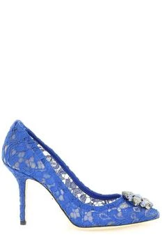 Dolce
Gabbana | Dolce
Gabbana Taormina Lace Embellished Pumps