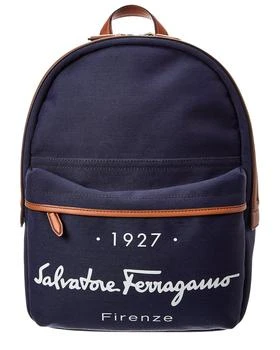Salvatore Ferragamo | Ferragamo Canvas & Leather Backpack