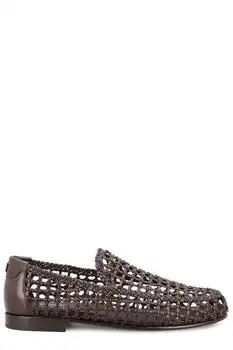 Fendi | Fendi Woven Slip-On Loafers
