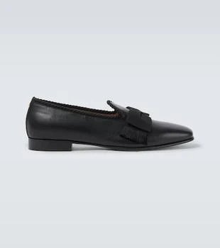 Valentino | Bowow bow-detail leather loafers
