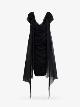 Givenchy | Stretch viscose dress with drapery