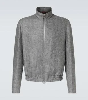 Brunello Cucinelli | Silk, linen, and wool jacket