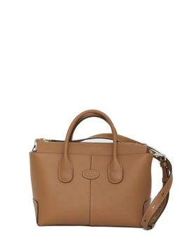 Tod's | Tod's Logo Embossed Zipped Small Tote Bag