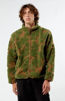 Abstract High Pile Jacquard Jacket