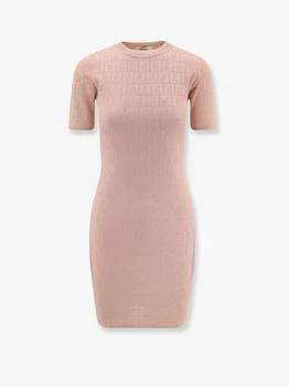 Fendi | FF cotton and viscose dress