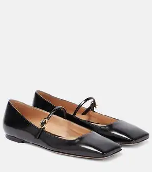 Gianvito Rossi | Christina patent leather ballet flats