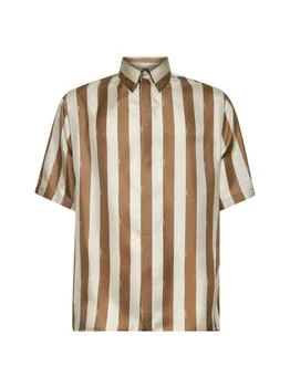 Fendi | Fendi Striped Short Sleeved Shirt
