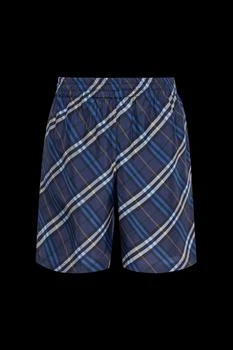 Burberry | Burberry Check Pattern Knee-Length Shorts