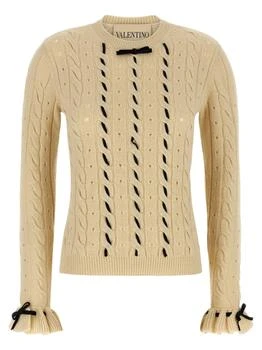 Valentino | Valentino Bow Detailed Crewneck Jumper