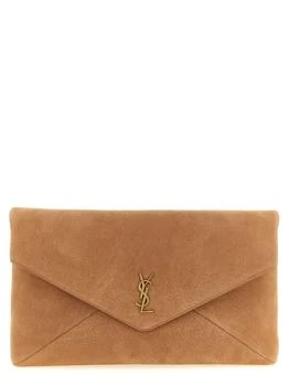 Yves Saint Laurent | Saint Laurent Cassandre Logo Plaque Envelope Clutch Bag