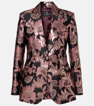 ETRO | Floral jacquard blazer