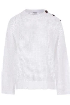 Brunello Cucinelli | Brunello Cucinelli Mesh Ribbed Jumper
