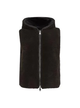 Brunello Cucinelli | Brunello Cucinelli Reversible Zip-Up Hooded Gilet