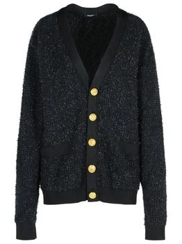 Balmain | Balmain Button-Up Knit Cardigan