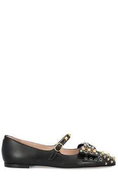 Valentino | Valentino Garavani Rockstud Bowow Slip-On Ballerina Shoes