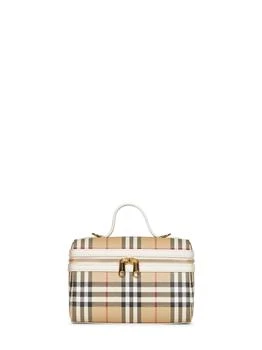 Burberry | BURBERRY | Archive beige Vanity Check handbag | Women | PZ