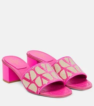 Valentino | Toile Iconographe canvas mules