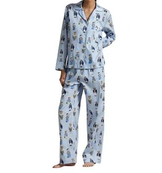Ralph Lauren Polo Ralph Lauren - Bear Cotton Long-Sleeve Pajama Set