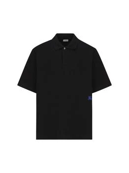Burberry | Burberry Logo Embroidered Short Sleeved Polo Shirt