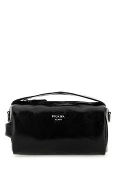 Prada | Prada Logo-Detailed Zip-Up Shoulder Bag