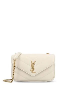 Yves Saint Laurent | Saint Laurent Loulou Logo Plaque Mini Shouler Bag
