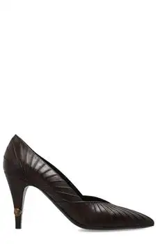 Versace | Versace Gianni Pleated Heeled Pumps