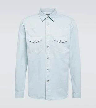 Tom Ford | Cotton twill Western shirt