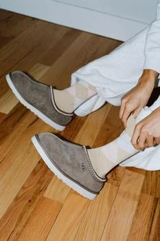 UGG Men's Tasman Shaggy Suede Slipper Clog