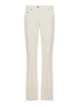 Valentino | Valentino Logo Plaque Straight-Leg Pants