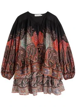 Zimmermann | Rhiannon Ruffle Billow silk blouse