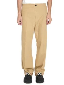 Burberry | Burberry Vintage Checked Turn-Up Hem Trousers