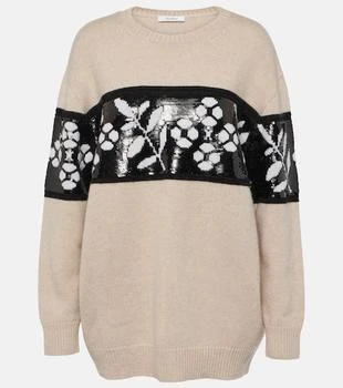 Max Mara | Jacquard wool and cashmere sweater