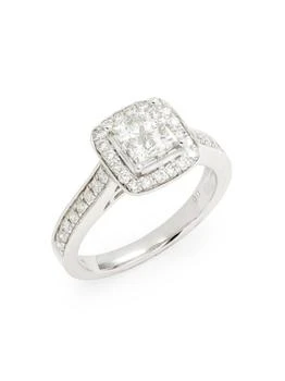 Saks Fifth Avenue | 14K White Gold & 1 TCW Diamond Ring