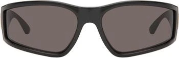 Balenciaga | Black Sunset D-Frame Sunglasses