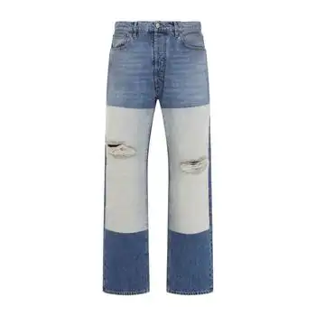 MAISON MARGIELA | Maison Margiela Patched Panel Straight Jeans