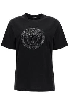 Versace | Versace Logo-Embellished Crewneck T-Shirt