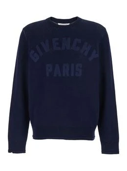 Givenchy | Givenchy	 Logo Embroidered Knit Sweater
