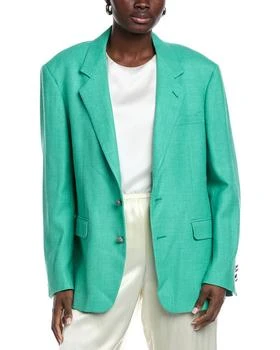 ETRO | Wool, Silk 
Linen-Blend Blazer