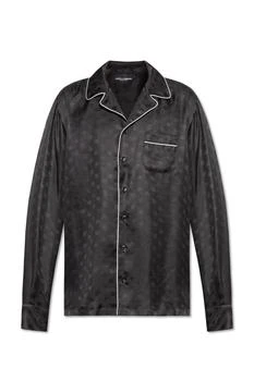 Dolce & Gabbana | Dolce & Gabbana DG Jacquard Long-Sleeved Shirt