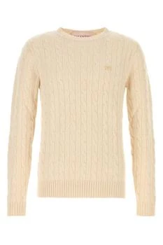 Valentino | Valentino Logo Plaque Crewneck Jumper