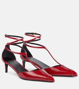 Khaite | Mia 45 patent leather pumps